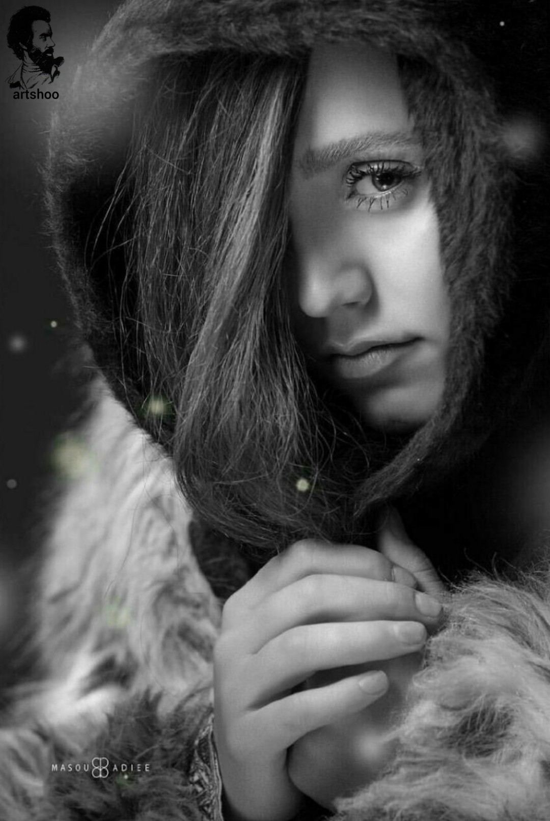 آموزش نقاشی سیاه قلم